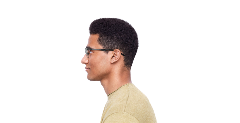 Lunettes de vue homme RZERO39 noir/gris - Vue de face