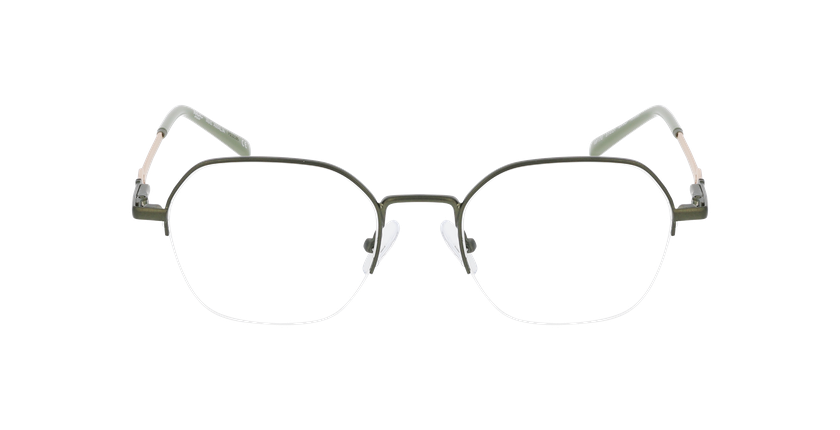 Lunettes de vue femme AMALIA jaune - Vue de face