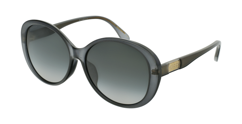 LUNETTES DE SOLEIL femme GG0793SK gris - vue de 3/4