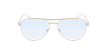 LUNETTES DE VUE femme ANELIE doré/bleu - Vue de face