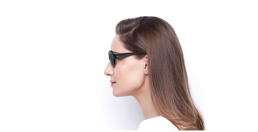LUNETTES DE VUE femme ALBANE noir - Vue de face