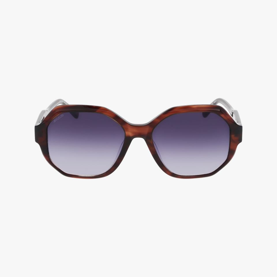 Lunettes de soleil femme MODENA écaille - Vue de face