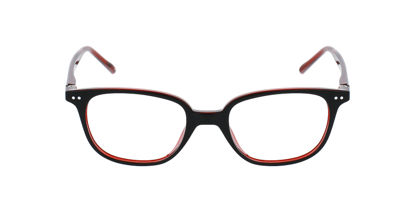 LUNETTES DE VUE enfant ANGELO noir/rouge - Vue de face
