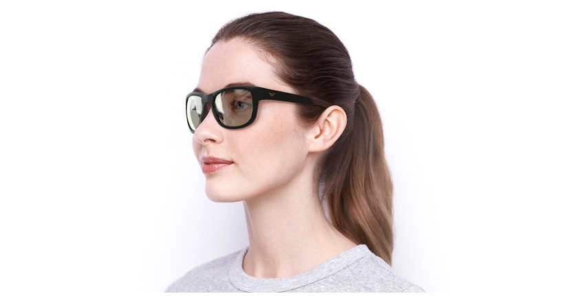 LUNETTES DE SOLEIL femme ERIS gris - vue de 3/4