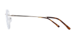 LUNETTES DE VUE homme MAGIC 138 doré/bleu - Vue de face