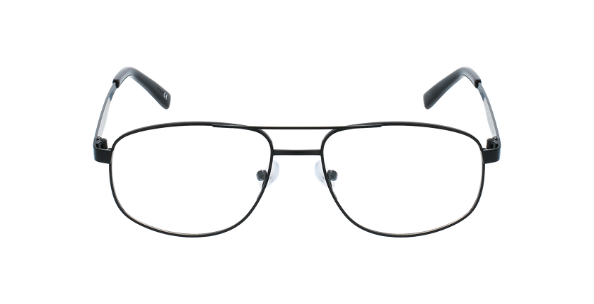 Lunettes de vue homme RZERO 31 noir - Vue de face