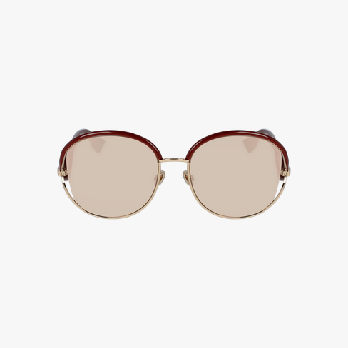 Lunettes de soleil femme DIORNEWVOLUTE rouge Vue de face