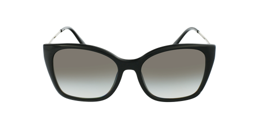 LUNETTES DE SOLEIL femme 0PR 12XS noir Vue de face
