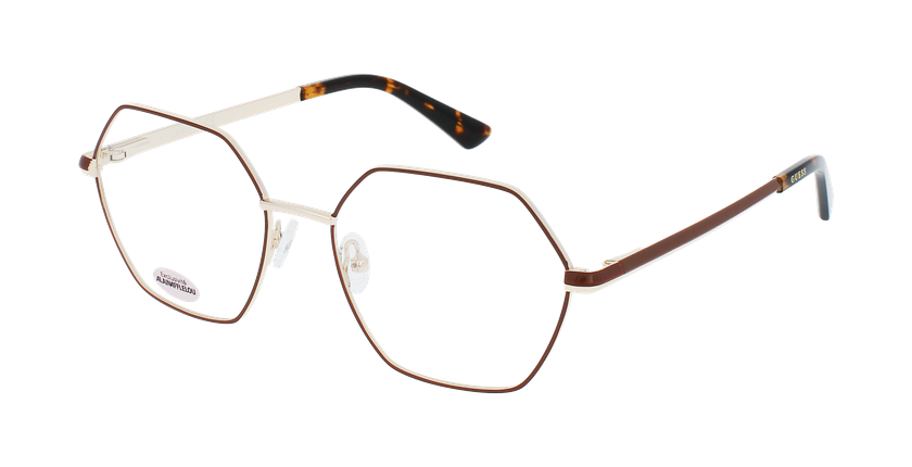 LUNETTES DE VUE femme GU2869 marron - Vue de face