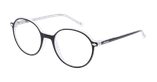 Lunettes de vue femme MAGIC278 noir/blanc - Vue de face