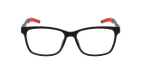 Lunettes de vue homme MAGIC 189 noir/rouge - Vue de face