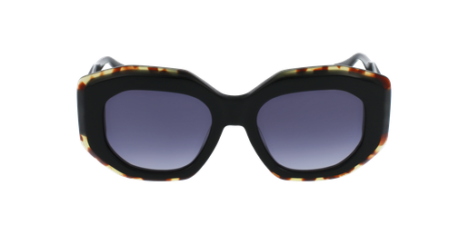 LUNETTES DE SOLEIL femme GABRIELLA 6738 noir/écaille Vue de face