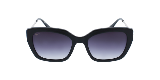LUNETTES DE SOLEIL femme MINA noir/doré Vue de face