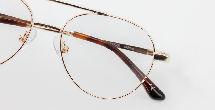 LUNETTES DE VUE enfant MAGIC FINN doré