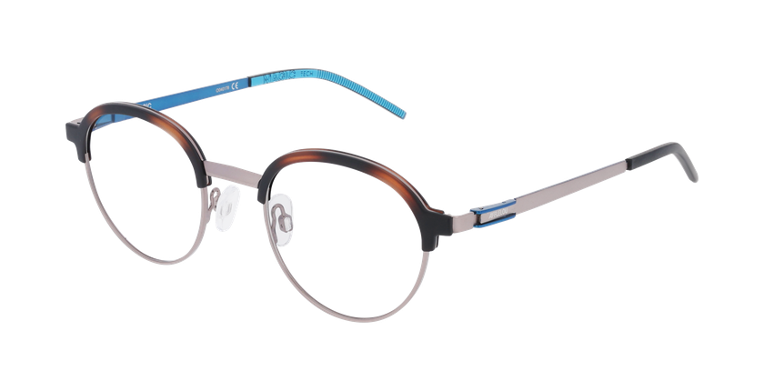 Lunettes de vue homme MAGIC276 écaille/bleu - Vue de face