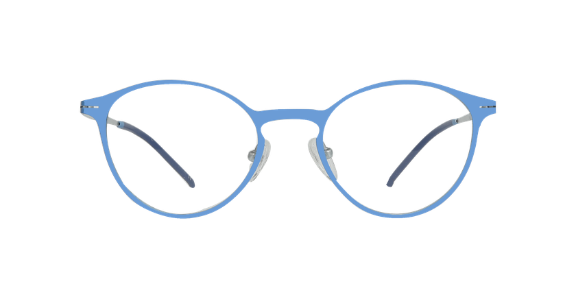 LUNETTES DE VUE femme OXYGEN bleu/argenté - Vue de face