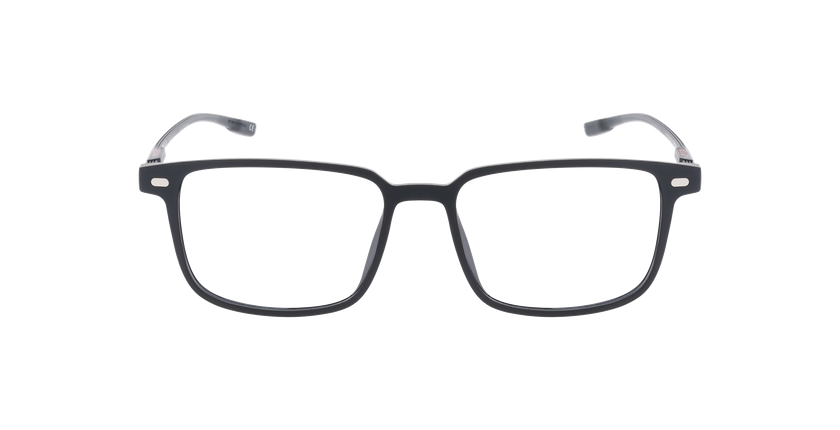 Lunettes de vue homme MAGIC243 noir/rouge - Vue de face
