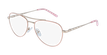 LUNETTES DE VUE femme MAHE rose - Vue de face