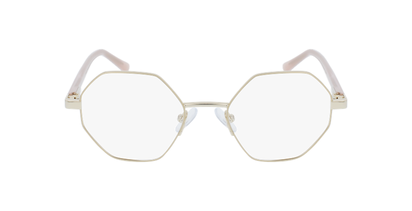 Lunettes de vue enfant MAGIC JUDITH beige/dorée - Vue de face