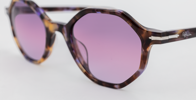 LUNETTES DE SOLEIL femme JUSSY écaille/violet