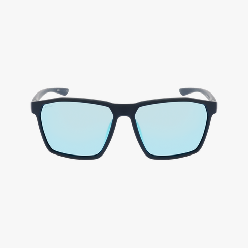 Lunettes de soleil homme DINO bleu/bleu foncé mat Vue de face