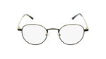 LUNETTES DE VUE MAGIC 70 noir/doré - Vue de face