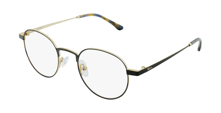 LUNETTES DE VUE MAGIC 70 noir/doré - vue de 3/4