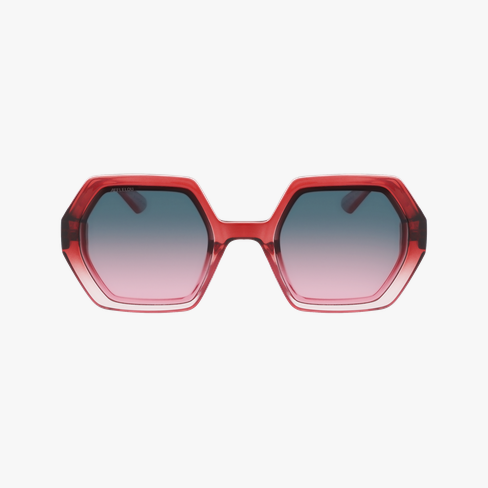 Lunettes de soleil femme ROSALIA rose Vue de face