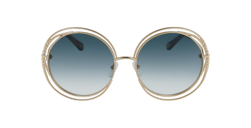 LUNETTES DE SOLEIL femme CE114SC doré - Vue de face