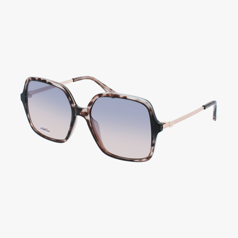 Lunettes de soleil femme GU7845 gris - Vue de face