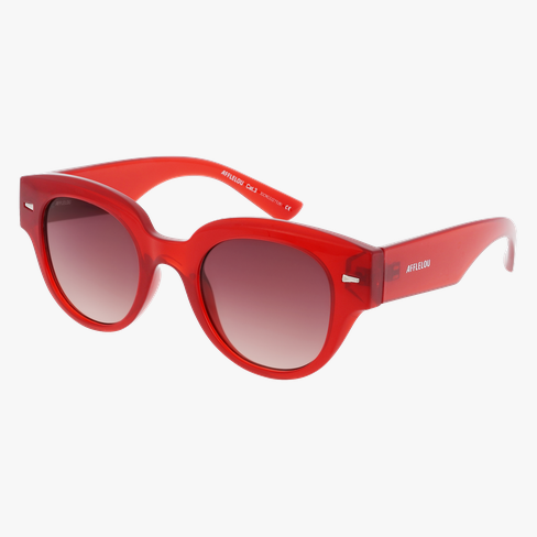 Lunettes de soleil femme MAR rouge