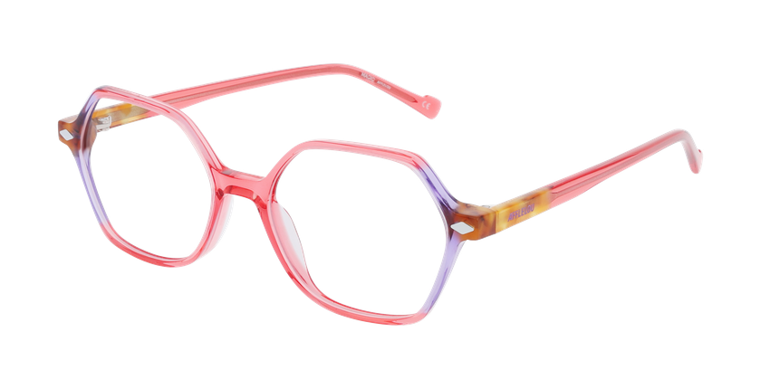 Lunettes de vue femme MAGIC279 violet - Vue de face