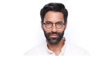 Lunettes de vue homme MAGIC228 noir - Vue de face