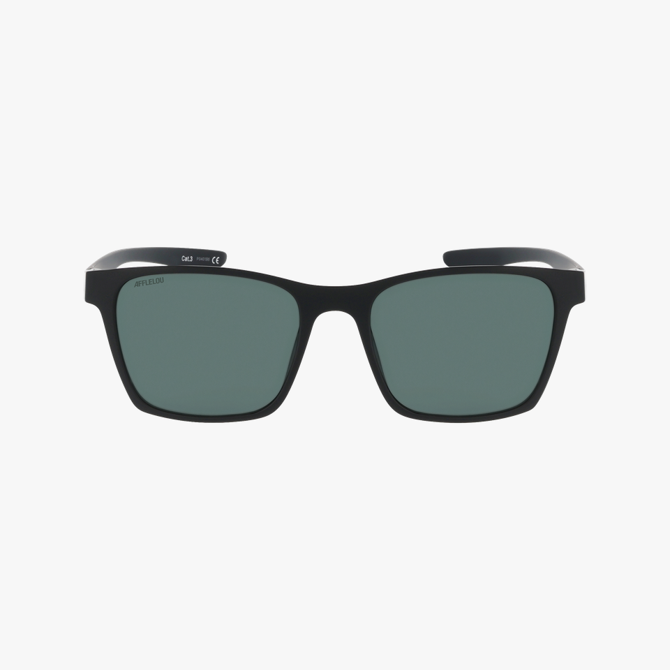 Lunettes de soleil femme KADEN POLARIZED noir - Vue de face