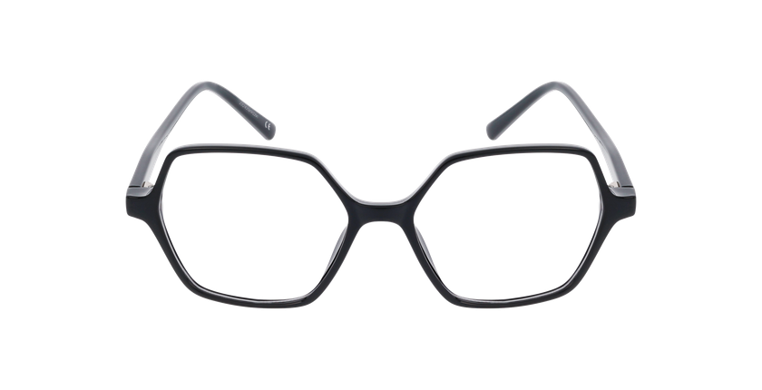 Lunettes de vue femme RZERO43 noir - Vue de face