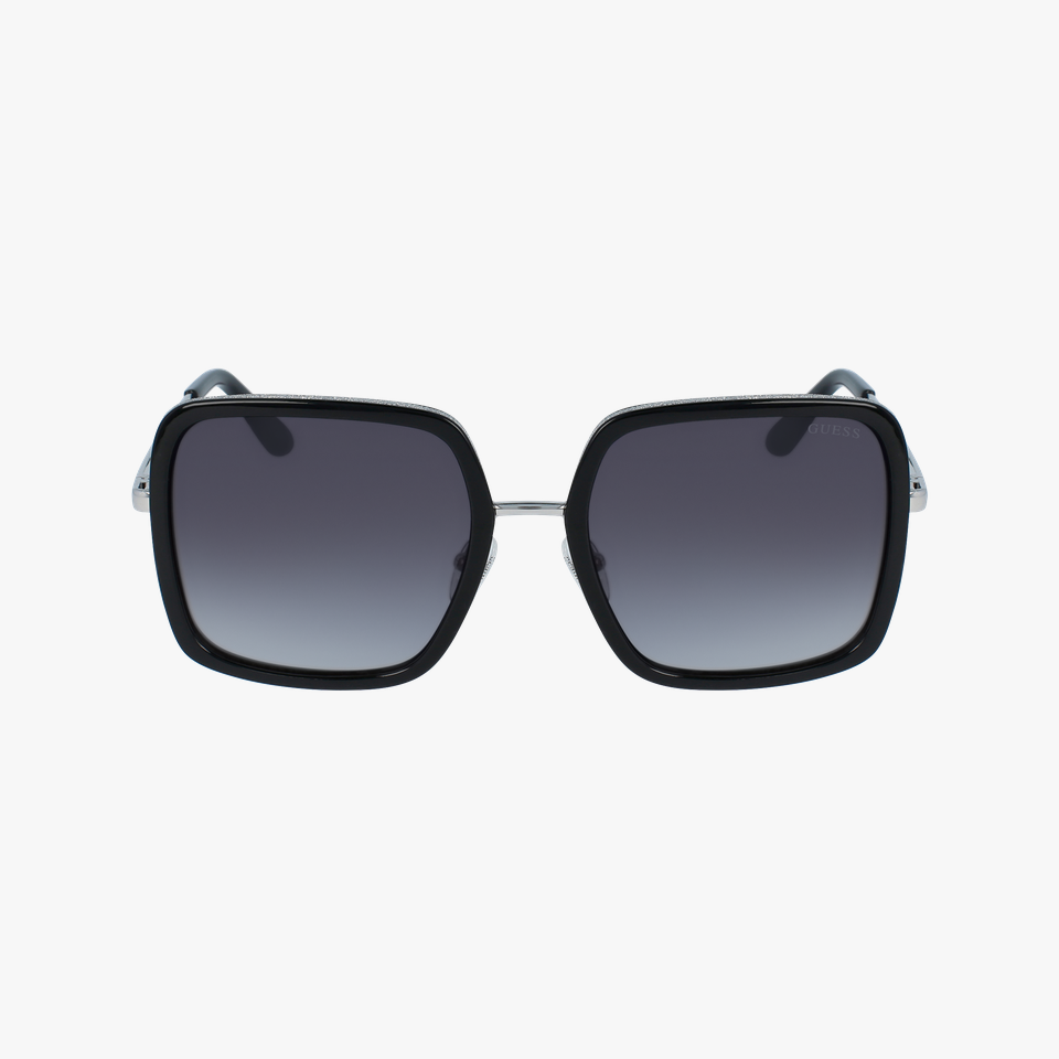 Lunettes de soleil femme GU7602 noir - Vue de face