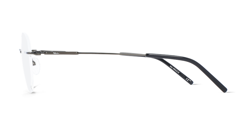 LUNETTES DE VUE homme IDEALE-22 noir/gris - Vue de face