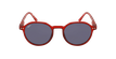 LUNETTES DE SOLEIL enfant PAZ rouge - Vue de face