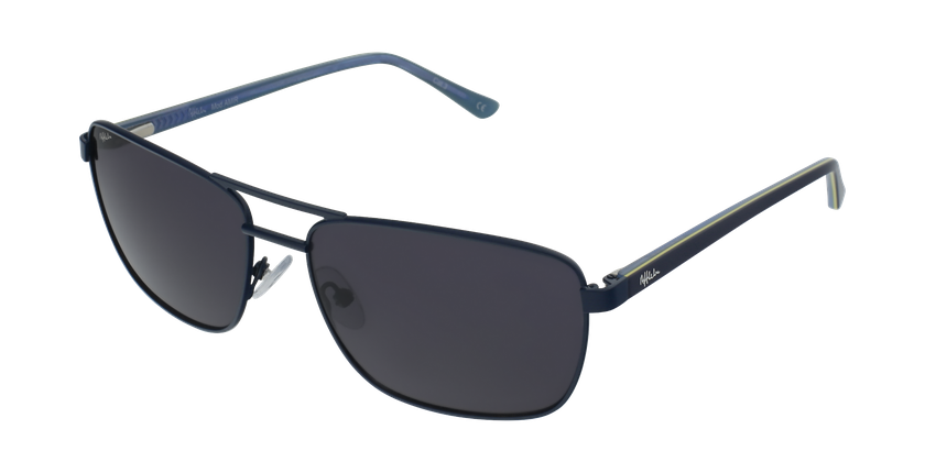 LUNETTES DE SOLEIL homme AMIR bleu - vue de 3/4