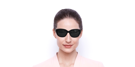 LUNETTES DE SOLEIL femme 0PR 16XS noir