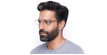 LUNETTES DE VUE homme RZERO12 blanc - vue de 3/4