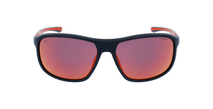LUNETTES DE SOLEIL MITCH bleu/rouge - Vue de face