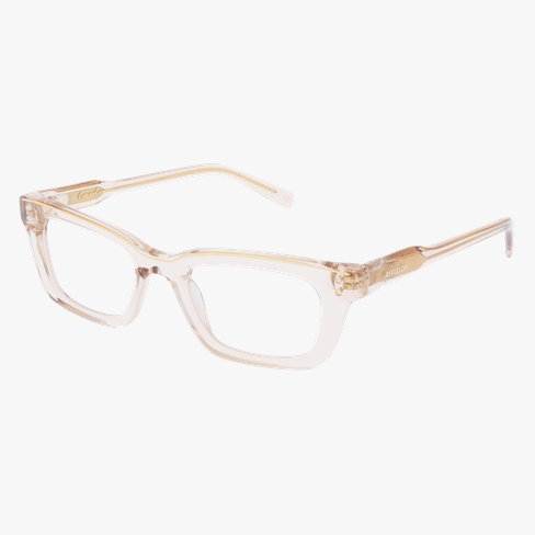 Lunettes de vue femme CARACTÈRES FIL D'OR CRÉATIVE marron/dorée