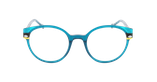 Lunettes de vue femme MAGIC281 vert - Vue de face