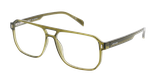 Lunettes de vue homme HERMANN vert - Vue de face