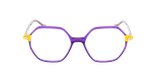Lunettes de vue femme MAGIC277 orange - Vue de face