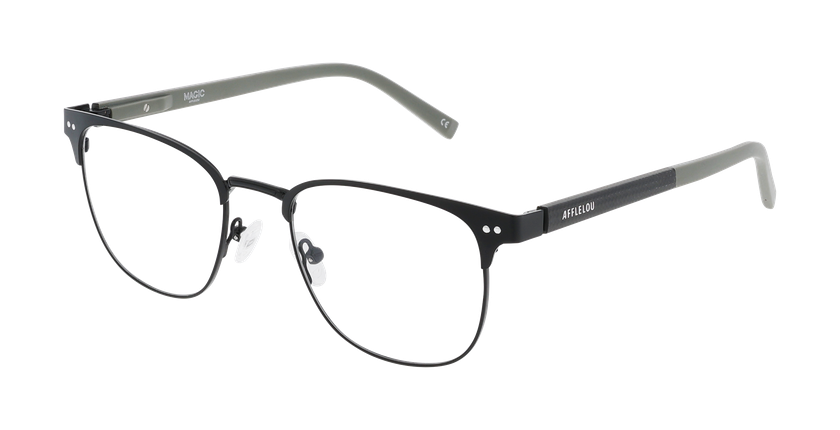 Lunettes de vue homme MAGIC 337 noir/gris - Vue de face