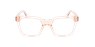 Lunettes de vue femme JOHANNE rose/dorée