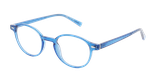 Lunettes de vue homme HARVEY bleu - Vue de face