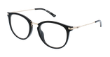 LUNETTES DE VUE femme MAGIC NAWELL noir/doré - Vue de face